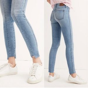 MADEWELL Seamed Step-Hem Edition 9" High-Rise Skinny Jeans: Style H5779 Size 26